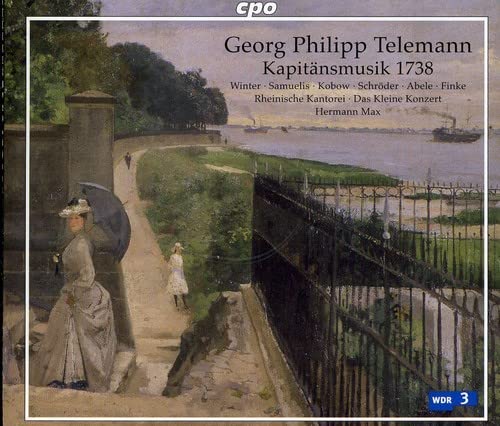 Telemann (1681-1767) - Hamburgische Kapitansmusik: H.max / Das Kleine Konzert Rheinische Kantorei - Import 2 CD