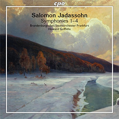 Jadassohn, Salomon (1831-1902) - Symphonies Nos.1, 2, 3, 4, Cavatinas : Griffiths / Frankfurt Brandenburg State Orchestra, Schulze-Broniewska(Vn)Georgi(Vc)(2CD) - Import 2 CD