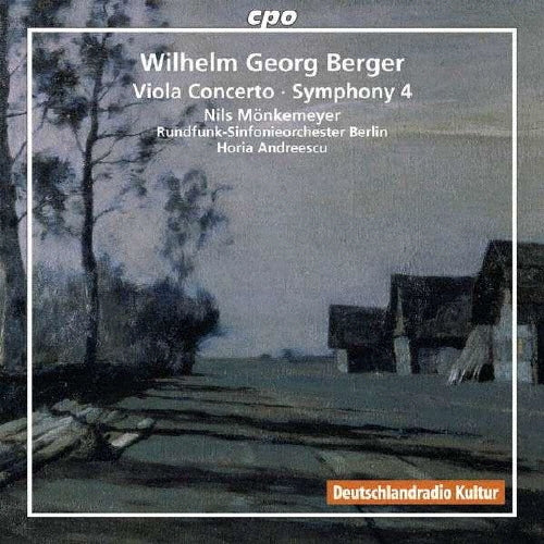 Nils Monkemeyer - W.G.Berger: Viola Concerto Op.12, Symphony No.4 - Import CD