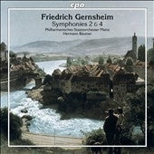 Hermann Böhm, Mainz State Philharmonic Orchestra - Gernsheim, Friedrich (1839-1916) Sym, 2, 4, : Baumer / Mainz State Po - Import CD