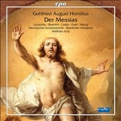 HOMILIUS,GOTTFRIED AUGUST - G.A.Homilius: Der Messias Howvi.6 - Import 2 CD