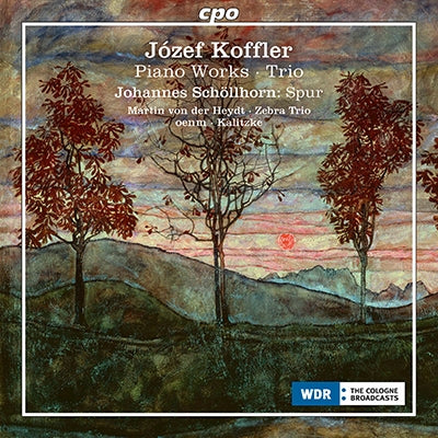 Martin von der Heide, Zebra Trio, Johannes Karitze, Austrian Contemporary Music Ensemble - Jozef Koffler: Piano Works - Trio - Import CD