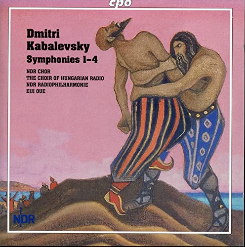 Kabalevsky, Dmitry (1904-1987) - Complete Symphonies : Eiji Oue / NDR Radiophilharmonie (2CD) - Import 2 CD