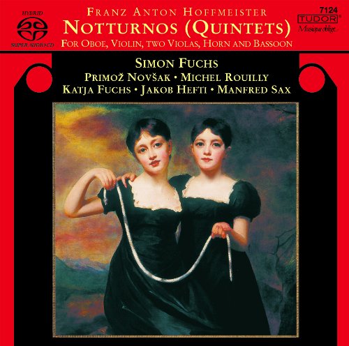 Hoffmeister (1754-1812) - Quintet.1-3, 5, 6: S.fuchs(Ob)novsak(Vn)rouilly K.fuchs(Va)hefti(Hr)sax - Import SACD Hybrid