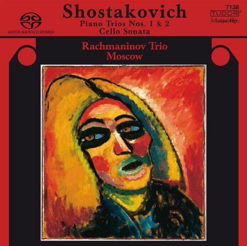 Shostakovich, Dmitri (1906-1975) - Piano Trio.1, 2, Cello Sonata: Rachmaninov Trio Moscow - Import SACD Hybrid