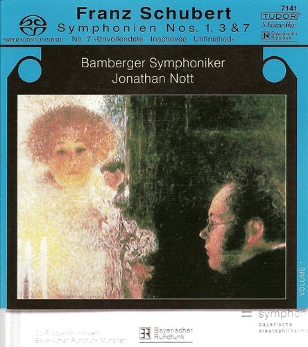 Schubert (1797-1828) - Sym.1, 3, 8: Nott / Bamberg So - Import SACD Hybrid