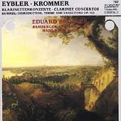 Hans Stadlmair - Eybler, Krommer: Clarinet Concertos; Hummel / Brunner, etc - Import CD