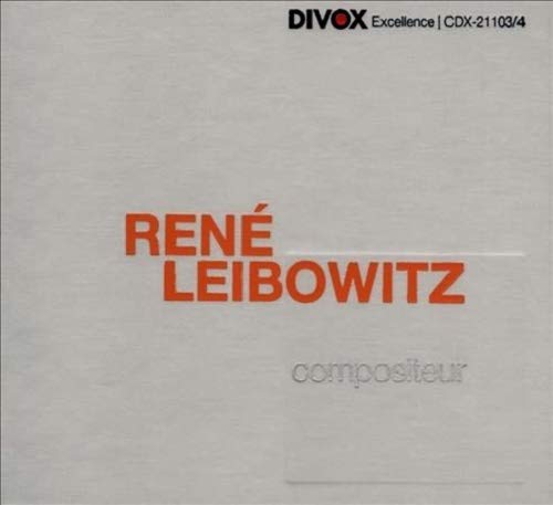 Leibowitz (1913-1972) - Violin Concerto, Chamber Works : Gitlis(Vn)Leibowitz / Hannover Radio Po, Schola Heidelberg Ensemble Aisthesis, etc (2CD) - Import 2 CD
