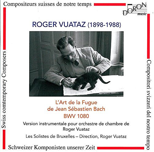 Bach (1685-1750) - (Chamber Orchestra)die Kunst der Fuge : Vuataz / Les Solistes de Bruxelles (2CD) - Import 2 CD