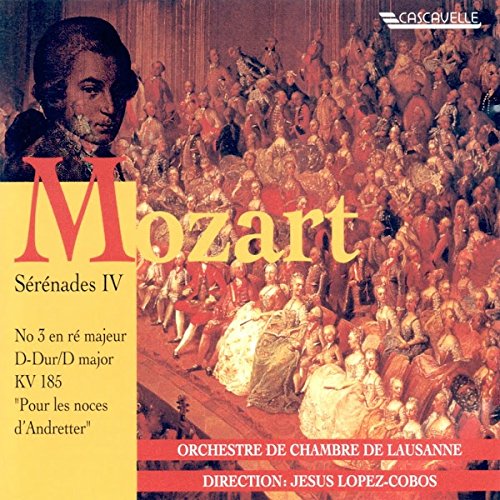 Mozart (1756-1791) - Serenade, 3, : Lopez-cobos / Lausanne Co - Import CD