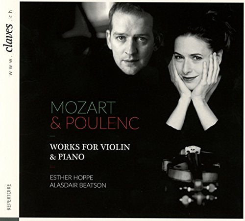 Mozart (1756-1791) - Mozart Violin Sonatas Nos.25, 28, 34, Poulenc Violin Sonata : Esther Hoppe (Vn)Alasdair Beatson(P) - Import CD