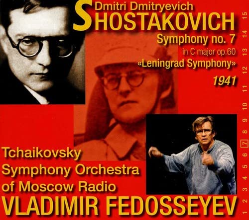 Shostakovich, Dmitri (1906-1975) - Sym, 7, : Fedoseyev / Moscow Rso (2004) - Import CD