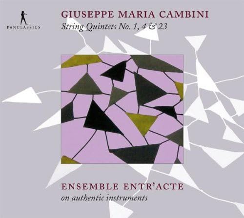 Ensemble Entr'Acte - Cambini: String Quintets Nos. 1, 4 & 23 - Import CD