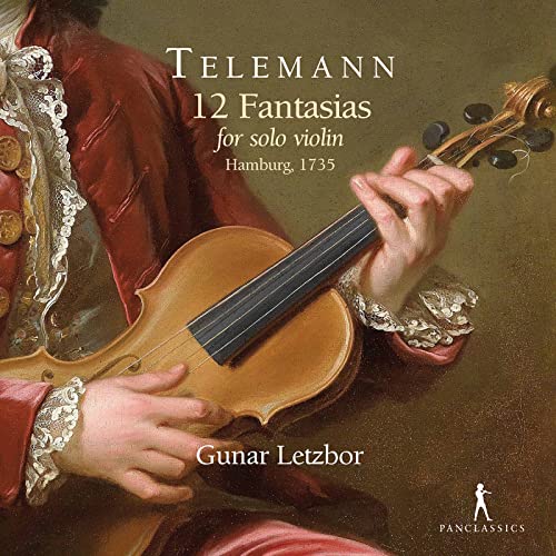 Telemann (1681-1767) - 12 Fantasias for Solo Violin : Gunar Letzbor - Import CD
