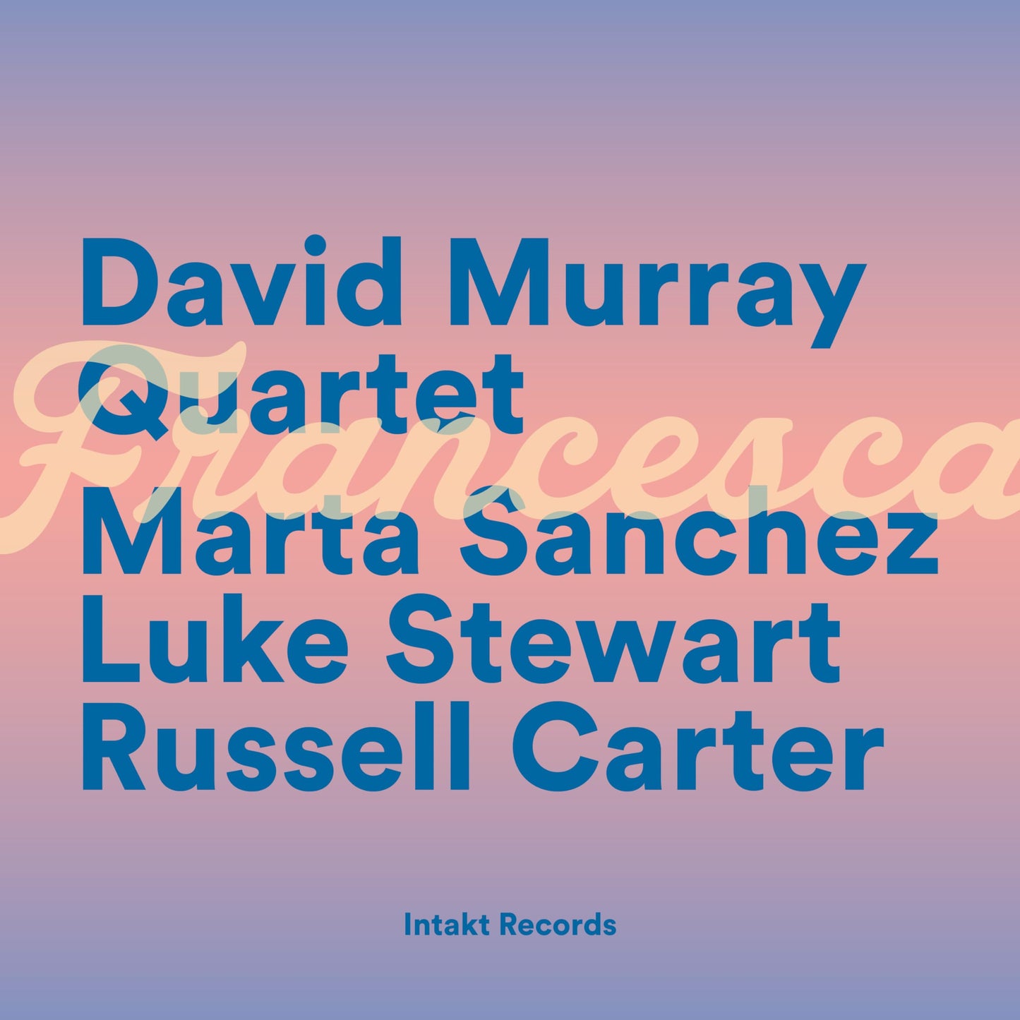 David Murray Quartet - Francesca - Import CD