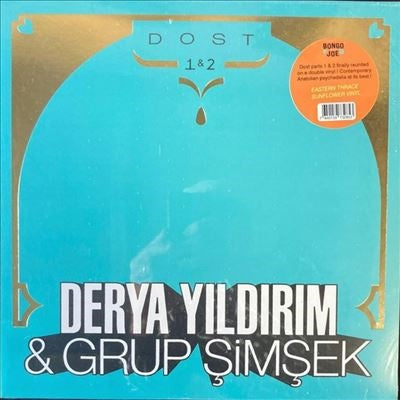 Derya Yildirim 、 Grup Simsek - Dost 1 & 2 (+Gold Foil Print Sleeve) - Import Vinyl 2 LP Record
