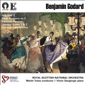 Martin Yates - Benjamin Godard Vol.2 - Piano Concerto No.2, Fantaisie Persane Op.152, Jocelyn, etc - Import CD