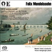Martin Yates - Mendelssohn: Heimkehr aus der Fremde Overture; Chopin: Grand Concerto (Piano Concerto No.1), etc - Import SACD Hybrid