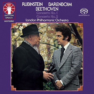 Arthur Rubinstein - Beethoven Concertos 1 & 2 - Import SACD Hybrid