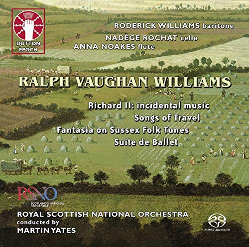 Vaughan Williams (1872-1958) - Richard 2, Etc: M.yates / Royal Scottish National O - Import SACD Hybrid