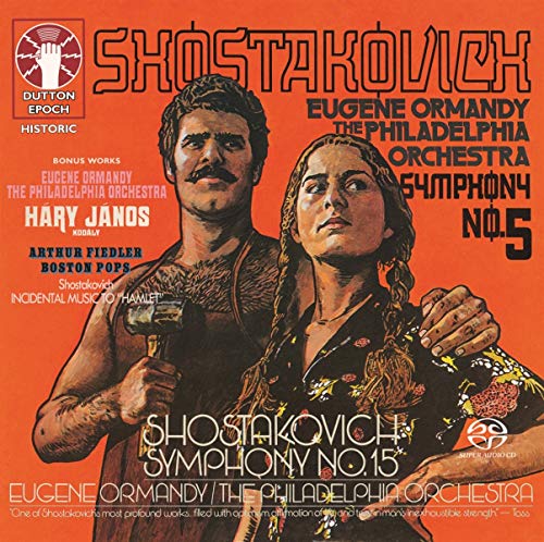 Shostakovich, Dmitri (1906-1975) - Sym, 5, 15, : Ormandy / Philadelphia O +hamlet: A.fiedler / Boston Pops O, Kodaly - Import 2 SACD Hybrid
