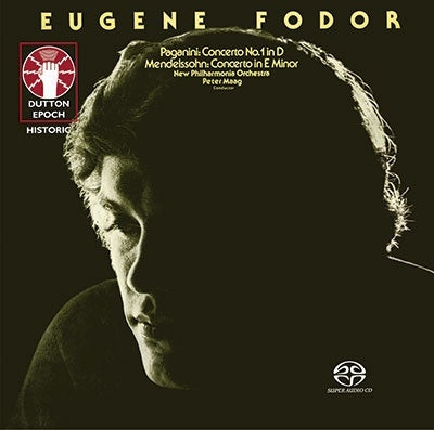 Eugene Fodor & New Philharmonia Orchestra & Peter Maag - Saint-Saens: Introduction and Rondo Capriccioso; Paganini: Violin Concerto No.1; Mendelssohn: Violin Concerto in E minor - Import SACD Hybrid