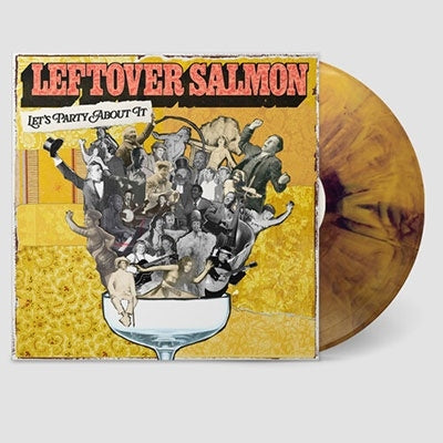 Leftover Salmon - Let'S Party About It - Import Deep Yellow / Purple Twisted Vinyl LP Record Limited Edition