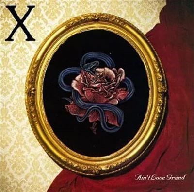 X (L.A. Punk) - Ain't Love Grand! - Import Red Vinyl LP Record+7inch