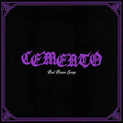 Cemento - Bad Dream Songs - Import Vinyl LP Record Limited Edition