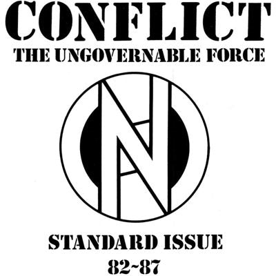 Conflict - Standard Issue Part 1 82-87 - Import Black With White Splatters Vinyl LP Recurd Limited Edition