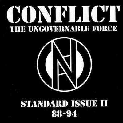 Conflict - Standard Issue Part 2 88-94 - Import White With Black Splatters Vinyl LP Recurd Limited Edition