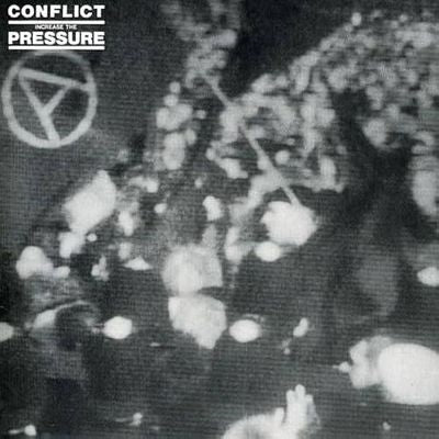 Conflict - Increase The Pressure - Import Half White, Half Clear With Black Splatters Viny LP Recurd Limited Edition