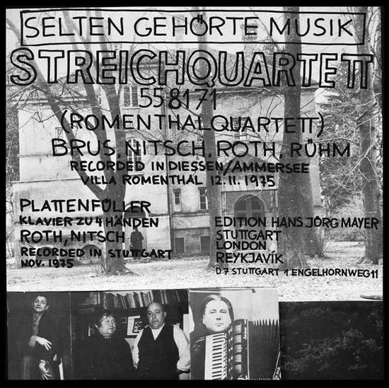 Selten Gehorte Musik - Streichquartett 558171 (Romenthalquartett) - Import2 CD