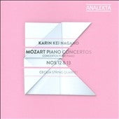 Karin Kei Nagano - Mozart: Piano Concertos No.12 & 13 - Import CD