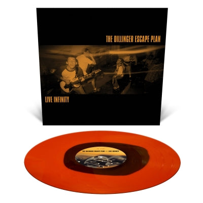 The Dillinger Escape Plan - Live Infinity - Import Black Inside of Orange Krush Vinyl LP Record