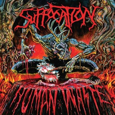 Suffocation - Human Waste - Import Blue, Silver, Red Splatter Vinyl LP Recurd