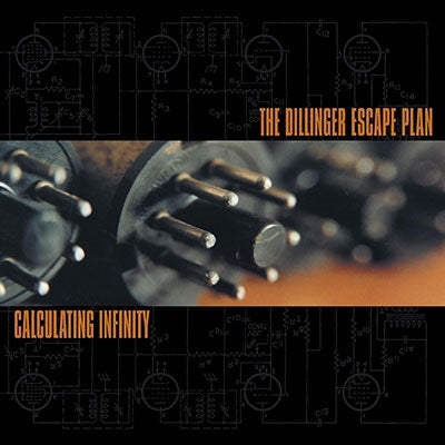 The Dillinger Escape Plan - Calculating Infinity - Import Orange, Silver, Black With Splatter Vinyl LP Record