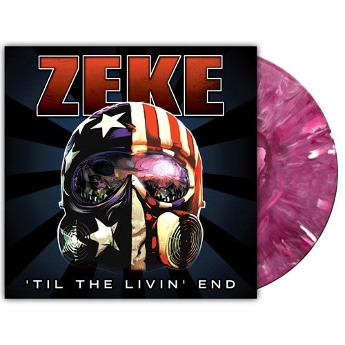 Zeke - Til The Livin' End - Import Marble Edition Vinyl LP Record
