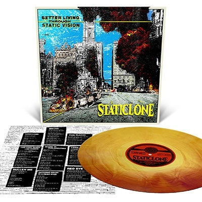 Staticlone - Better Living Through Static Vision - Import Custom Galaxy Vinyl LP Record