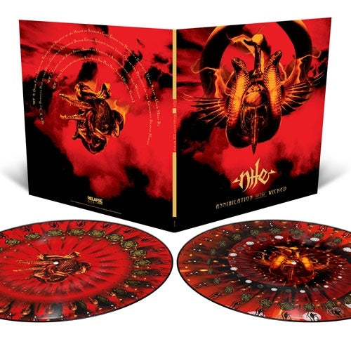 Nile - Annihilation Of The Wicked (20th Anniversary Zoetrope Edition) - Import Zoetrope Vinyl 2 LP Record