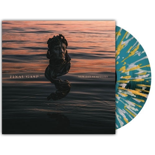 Final Gasp - New Day Symptoms - Import Sea Blue with Splatter Vinyl LP Record