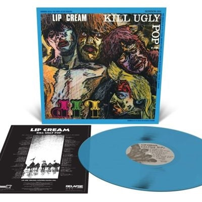 LIP CREAM - Kill Ugly Pop - Import Royal Blue Vinyl LP Record