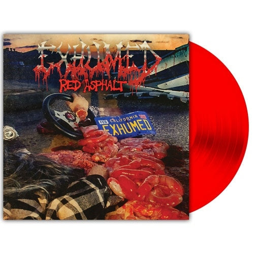 Exhumed - Red Asphalt - Import Blood Red Vinyl LP Record