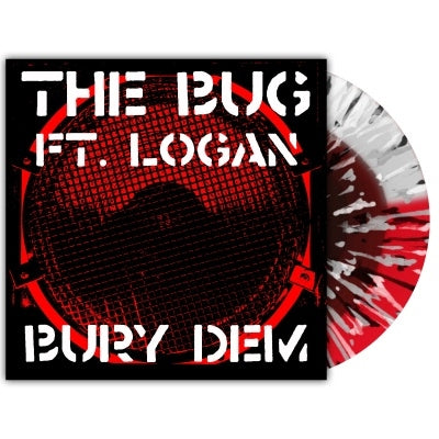 The Bug - Burials / Mud - Import Half And Half With Splatter Vinyl LP Record