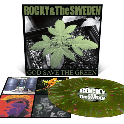 Rocky & The Sweden - God Save The Green (Reissue) - Import Candy Kush Vinyl LP Record Bonus Track