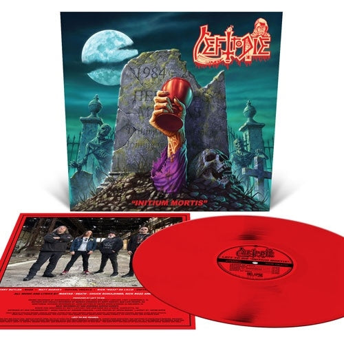 Left To Die - Initium Mortis - Import Blood Red Vinyl LP Record