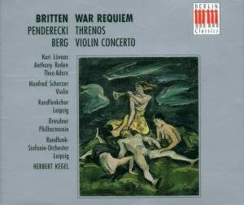 Britten (1913-1976) - War Requiem: Kegel / Dresden Po Lovaas Roden Adam +berg, Penderecki - Import CD