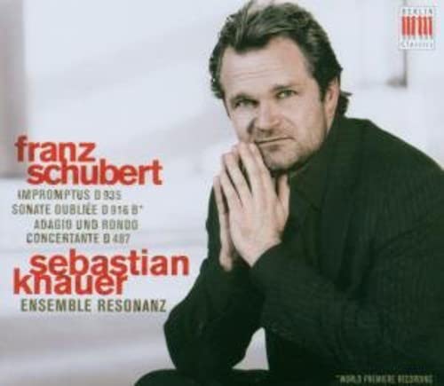 Schubert (1797-1828) - Impromotus D.935, Adagio & Rondo Concertante: Knauer Resonanz Ens - Import CD