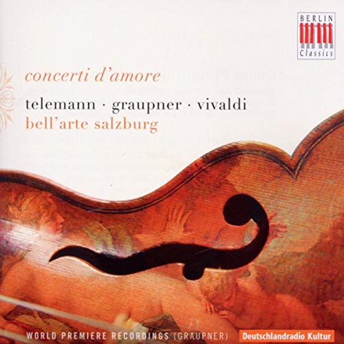GRAUPNER C. TELEMANN G. VI - Concerti D'amore - Import CD