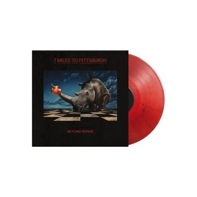 7 Miles To Pittsburgh - Beyond Repair - Import Red Smoke Colored Vinyl LP Record Limited Edition